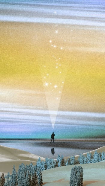 Yellow sunset sky mobile wallpaper, | Free PSD Illustration - rawpixel