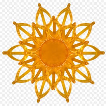 Yellow Symmetry - barger poster 