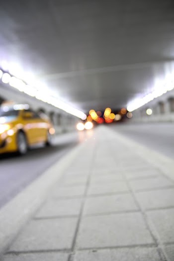 Yellow Taxi Car