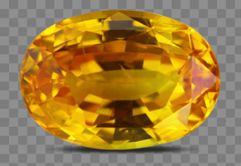 Yellow Topaz PNG Pic