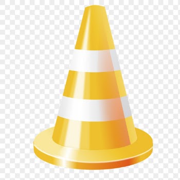 Yellow traffic cone png sticker, | Free PNG - rawpixel