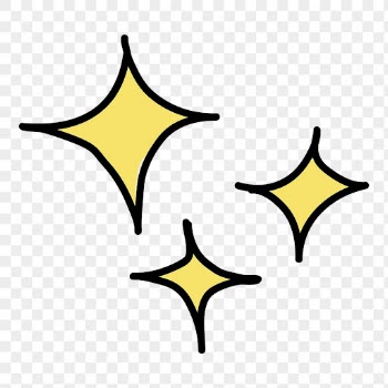 Yellow twinkle png doodle design | Free PNG Sticker - rawpixel