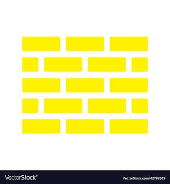 yellow wall icon or logo