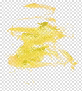 Yellow Watercolor painting Pap test Sticker, paint transparent background PNG clipart