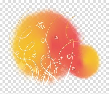 Yellow Watercolor painting Pink, Dream ink pattern color transparent background PNG clipart
