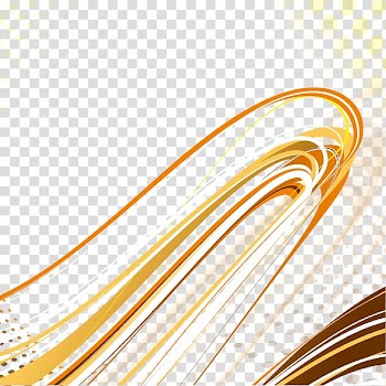 Yellow, white, and orange abstract painting, Line Euclidean Velocity, yellow speed line transparent background PNG clipart