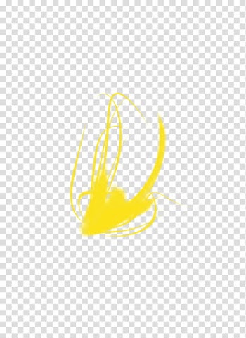 Yellow , yellow abstract illustration transparent background PNG clipart