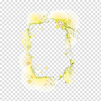 Yellow, Yellow Frame transparent background PNG clipart