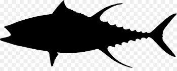 Yellowfin tuna Silhouette Clip art - tuna 