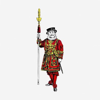 Yeomen of the Guard clipart, | Free Vector - rawpixel
