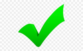 Yes - Green Check Mark