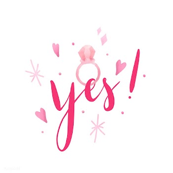 Yes I do typography vector | Free stock vector - 511894