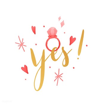 Yes I do typography vector | Free stock vector - 511898