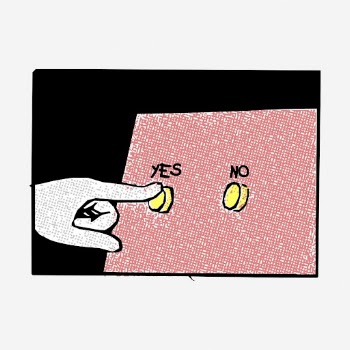Yes or no illustration, choice | Free Photo - rawpixel