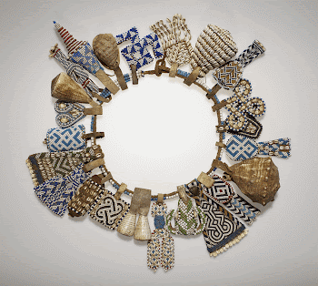 Yet Belt, leather, shells, beads, | Free Photo - rawpixel