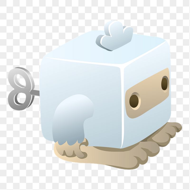 Yeti cubimal png sticker, Glitch | Free PNG - rawpixel