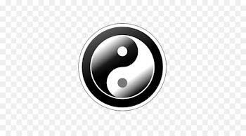 Yin and yang Button Icon - Yin and yang fish icon button Free Download 