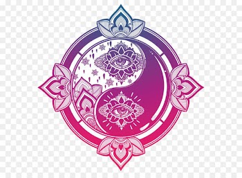 Yin and yang Mandala Symbol Taijitu - Playing tai yong yin and yang 