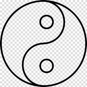 Yin And Yang PNG Image with Transparent Background