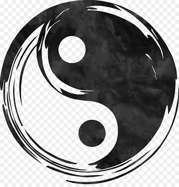 Yin and yang Tattoo Image Symbol Zen shiatsu - muscle grading equipment 