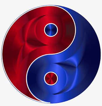 Yin And Yang Transparent Background Png - Blue Yin Yang Symbol ...