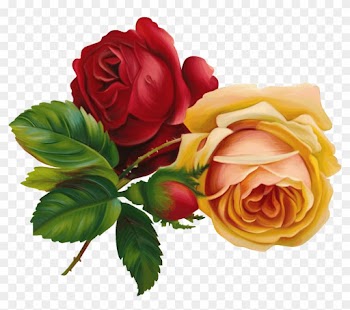 Yükle Блог Колибри - Vintage Rose Clip Art
