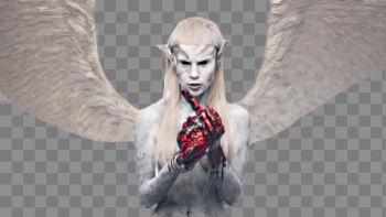 Yo-landi transparency, if you save it or download it it's a png ...