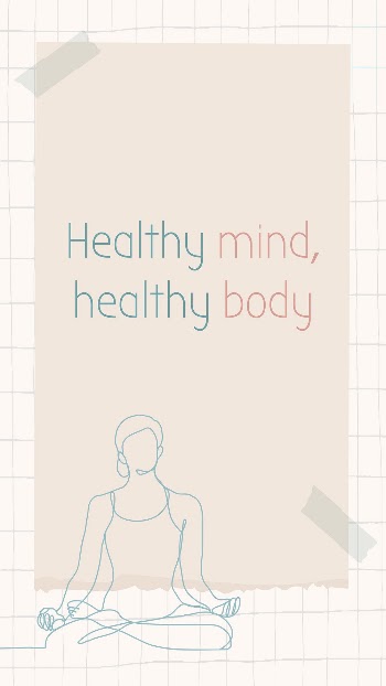 Yoga Instagram story template, healthy | Free Vector Template - rawpixel