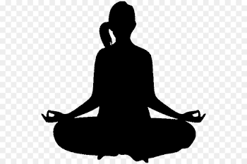 Yoga Lotus position Silhouette Clip art - Yoga png download - 600 ...