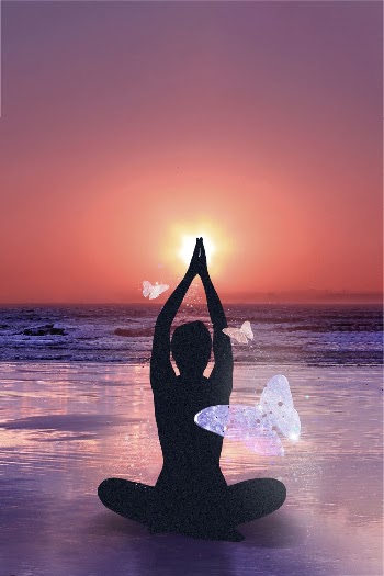 Yoga & mindfulness background, aesthetic | Free Photo - rawpixel