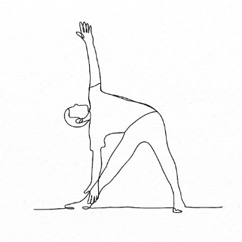 Yoga pose illustration, black and | Free PSD Illustration - rawpixel