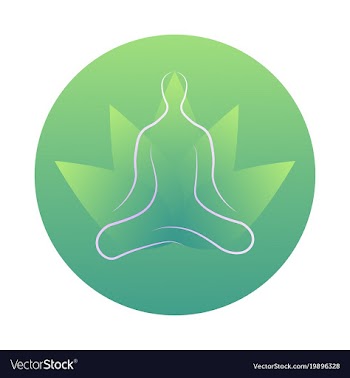 Yoga vector image