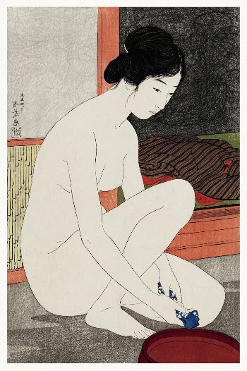 Yokugo no onna (1915) by Goyō | Free Photo Illustration - rawpixel