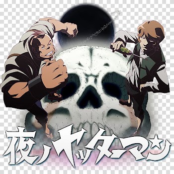 Yoru no Yatterman Anime Icon, Yoru_no_Yatterman_by_Darklephise, two men anime transparent background PNG clipart