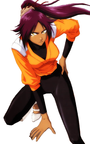 yoruichi capitana | bleach | Bleach anime, Bleach characters, Bleach