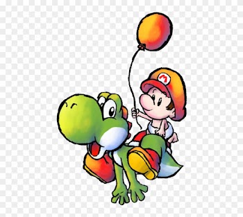 Yoshi &amp; Baby Mario - Yoshi With Baby Mario