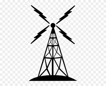 You Have 50 Words Left - Radio Tower Clip Art