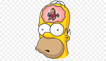 You Like This Sticker Telegram Clip art Homer Simpson - homer ribbon 