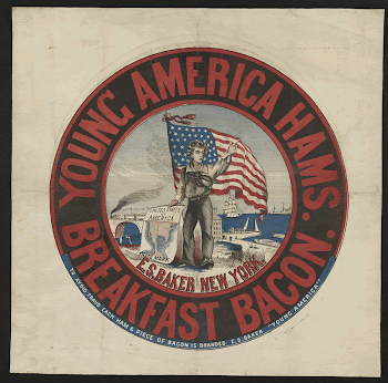 Young America hams and breakfast | Free Photo - rawpixel