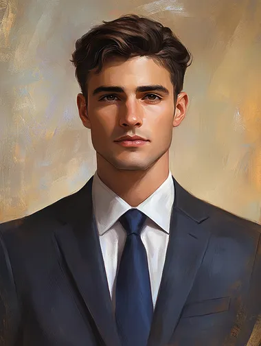 Young CEO Portrait of a Handsome Businessman Young CEO Portrait of a Handsome Businessman
