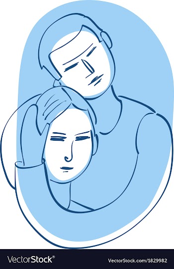 Young Couple vector image