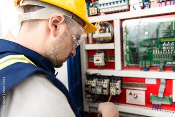 Young electrician