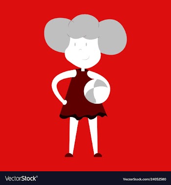 Young girl is padel tennis player takes the ball vector image