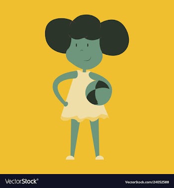Young girl is padel tennis player takes the ball vector image