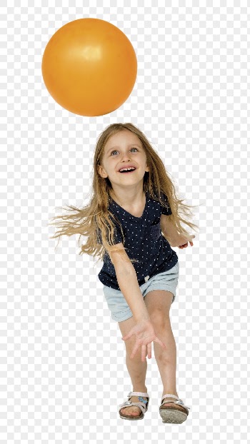 Young girl png sticker, playing | Free PNG - rawpixel