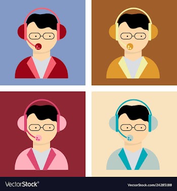 Young handsome men with various hairstyle vector image