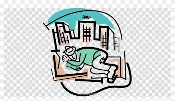 Young Homeless Man Begging For Money Vector Cartoon - Young Homeless Man Begging For Money Vector Cartoon