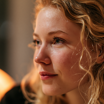 Young Icelandic Woman Portrait