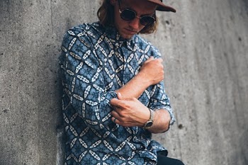 Young Man In Bright Fashion