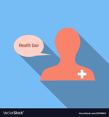 Young professional doctors of doctors with vector image